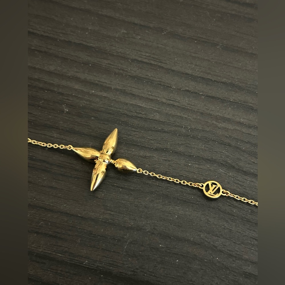 Louis Vuitton gold bracelet